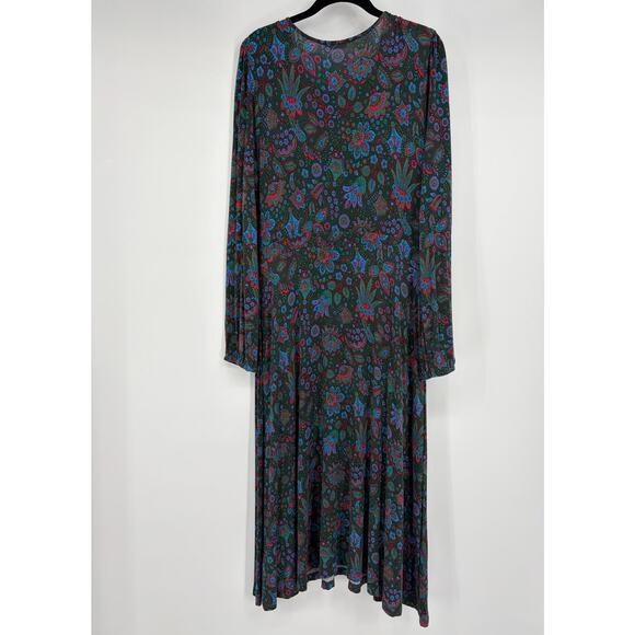 Boden Camille Jersey Midi Dress paisley floral print - Picture 6 of 8